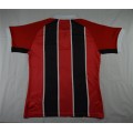 2015 Sao Paulo FC Away Red&Black Jersey Shirt