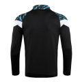 Marseilles Kid's Training Kit (Jacket+Pants) High Neck Collar Blue&Black 2021/22