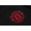 Kid's Manchester United Training Jacket Kit (Jacket+Pants) Black&Cyan 2021/22