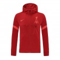 Liverpool Hoodie Jacket Red 2021/22