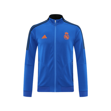 Real Madrid Training Jacket Blue&Orange 2021/22