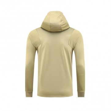 Liverpool Hoodie Training Kit Khaki&Red (Jacket+Pants) 2021/22